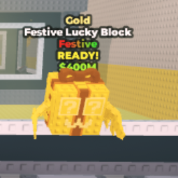 Buy Festive Lucky Block (Taco) 250-499.99 M/s - Steal a Brainrot