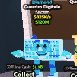 Buy DIAMOND Guerriro Digitale 825K/s - Steal a Brainrot