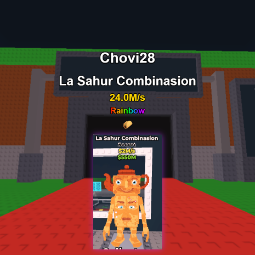 Buy ⚡ La Sahur Combinasion 24.0M/s 【SAB Secret Rainbow】⚡ INSTANT DELIVERY ⚡ 0-24 M/s - Steal a Brainrot