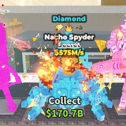 Buy Nacho Spyder DIAMOND 575M/s With 3 High Trait 500-749 M/s - Steal a Brainrot