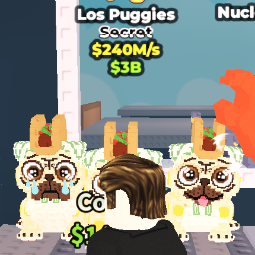Buy Los Puggies 240m - w 100-249 M/s - Steal a Brainrot