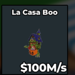 Buy La Casa Boo 100-249.99 M/s - Steal a Brainrot