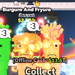 Buy Burguro and Fryuro 1-4.99 B/s - Steal a Brainrot
