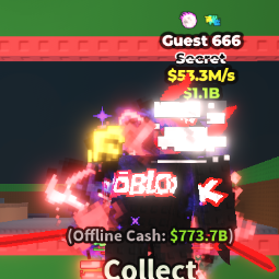 Buy Guest 666 53,3M/s 50-99 M/s - Steal a Brainrot