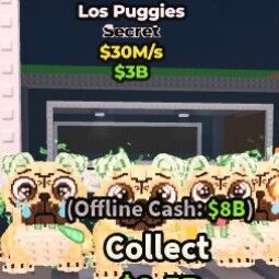 Buy Los Puggies 25-49 M/s - Steal a Brainrot