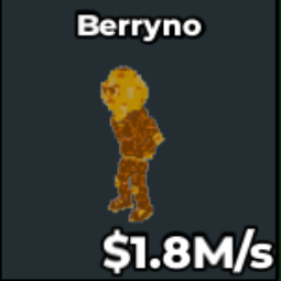 Buy Berryno 1-24.99 M/s - Steal a Brainrot