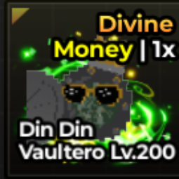 Buy Din Din Vaultero - Money Lvl 200 (1x) - Escape Tsunami For Brainrots
