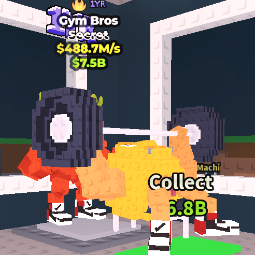 Buy Gym Bros 250-499.99 M/s - Steal a Brainrot