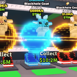 Buy Blackhole Goat 1-999.99 K/s - Steal a Brainrot