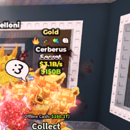 Buy Cerberus 3.1b/s Gold 1-4.99 B/s - Steal a Brainrot