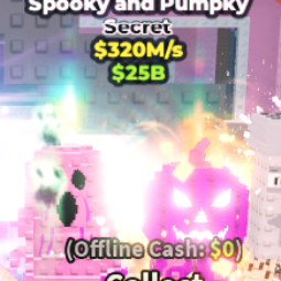 Buy Spooky and Pumpky 250-499.99 M/s - Steal a Brainrot