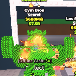 Buy Gym Bros 500-749.99 M/s - Steal a Brainrot