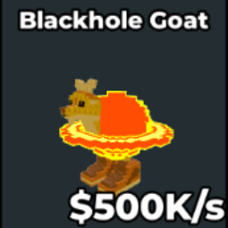 Buy 🔥🔥 Gold Blackhole Goat 🔥🔥 Random $/s 0-24 M/s - Steal a Brainrot