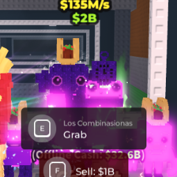 Buy ⭐Los Combinasionas 135M/s ⭐Galaxy⭐ 100-249 M/s - Steal a Brainrot