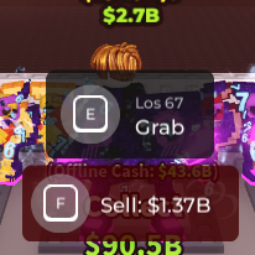 Buy ⭐Los 67 $157.5M/s⭐Galaxy⭐ 100-249 M/s - Steal a Brainrot