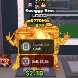 Buy Swaggy Bros 750-999.99 M/s - Steal a Brainrot