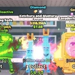 Buy Diamond Ketchuru and Musturu | 318.7M/s | (Secret) - Steal A Brainrot (SAB) | RBL 250-499 M/s - Steal a Brainrot