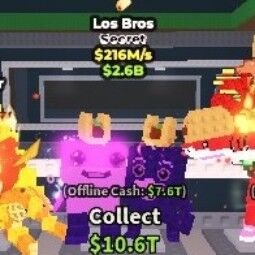 Buy Los Bros 100-249.99 M/s - Steal a Brainrot