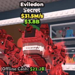 Buy Eviledon 25-49.99 M/s - Steal a Brainrot