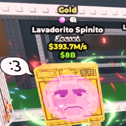 Buy ⭐Lavadorito Spinito Gold 2 Traits 393.7m/s⭐ 250-499 M/s - Steal a Brainrot