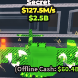 Buy Nuclearo Dinossauro 127m/s 100-249 M/s - Steal a Brainrot