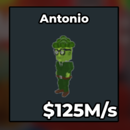 Buy Antonio 100-249.99 M/s - Steal a Brainrot