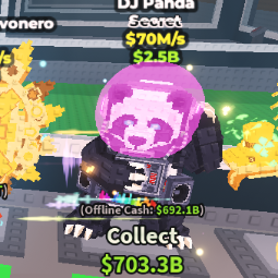 Buy DJ Panda 50-99.99 M/s - Steal a Brainrot