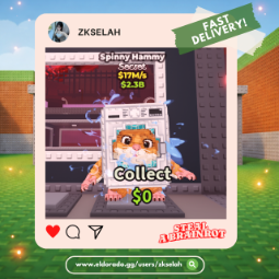 Buy ⭐Spinny Hammy⭐ 0-24 M/s - Steal a Brainrot