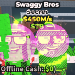 Buy Swaggy Bros 250-499.99 M/s - Steal a Brainrot