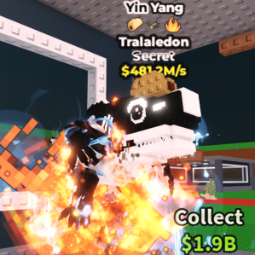 Buy Yin Yang Tralaledon ☯️ (💲481M/s) 500-749 M/s - Steal a Brainrot