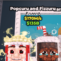 Buy ✨🍿 Popcuru And Fizzuru 170M/S ✨🍿- New Secret ✨ 100-249 M/s - Steal a Brainrot