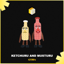 Buy 🔥 RARE SECRET ❗ ✨ Divine Ketchuru and Musturu | 425M/s ⚡ INSTANT • LIMITED 250-499 M/s - Steal a Brainrot