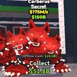 Buy Cerberus 175M/s 100-249 M/s - Steal a Brainrot