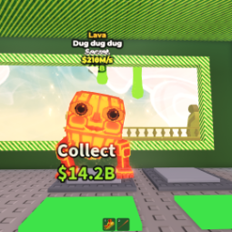 Buy Dug dug dug Lava 210m/s - rare - fast sold 100-249 M/s - Steal a Brainrot
