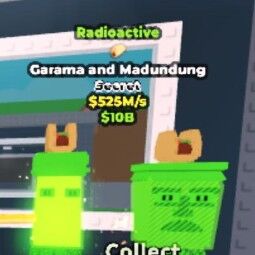 Buy Garama and Madundung Radioactive 525M/s (511) 500-749 M/s - Steal a Brainrot