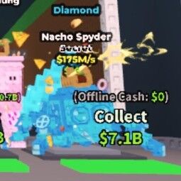 Buy Nacho Spyder ( Diamond ) (5) 100-249 M/s - Steal a Brainrot
