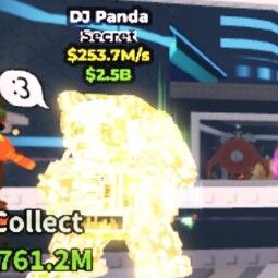 Buy DJ Panda 250-499.99 M/s - Steal a Brainrot