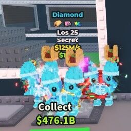 Buy DIAMOND LOS 25 125 ☑️ 100-249 M/s - Steal a Brainrot