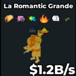 Buy La Romantic Grande 1-4.99 B/s - Steal a Brainrot
