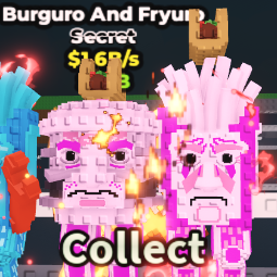 Buy Burguro And Fryuro 1.6B/s 1+ B/s - Steal a Brainrot