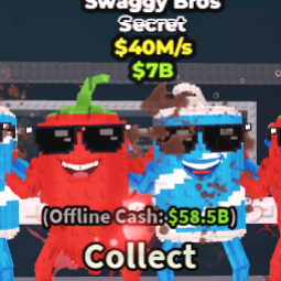 Buy Swaggy Bros 25-49.99 M/s - Steal a Brainrot