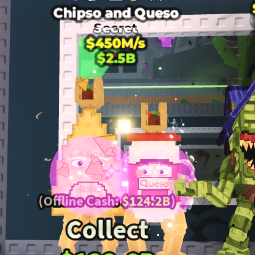 Buy Chipso and Queso 450M/s 250-499 M/s - Steal a Brainrot