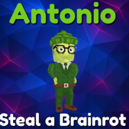 Buy REAL STOCK | (55M/S) ANTONIO | FAST & SECURED DELIVERY 50-99 M/s - Steal a Brainrot