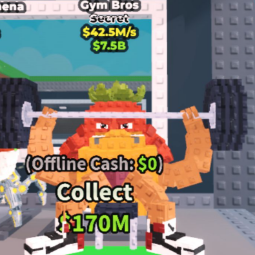 Buy Gym Bros 25-49.99 M/s - Steal a Brainrot