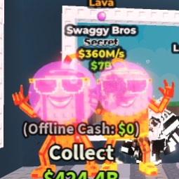 Buy Swaggy Bros 250-499.99 M/s - Steal a Brainrot