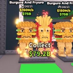 Buy Burguro And Fryuro 100-249 M/s - Steal a Brainrot