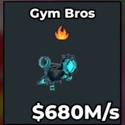 Buy Gym Bros 500-749.99 M/s - Steal a Brainrot
