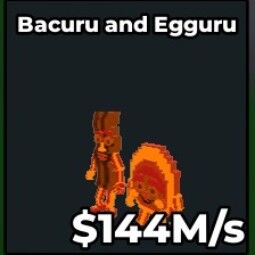 Buy Bacuru and Egguru 100-249.99 M/s - Steal a Brainrot