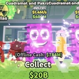 Buy 🍇 Cuadramat And Pakra 1.4M/s | INSTANT DELIVERY ⚡ 0-24 M/s - Steal a Brainrot