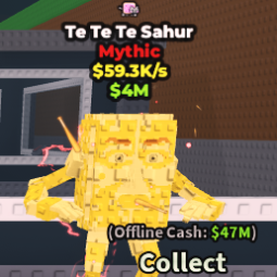 Buy Te Te Te Sahur | Gold | (G3) 0-24 M/s - Steal a Brainrot